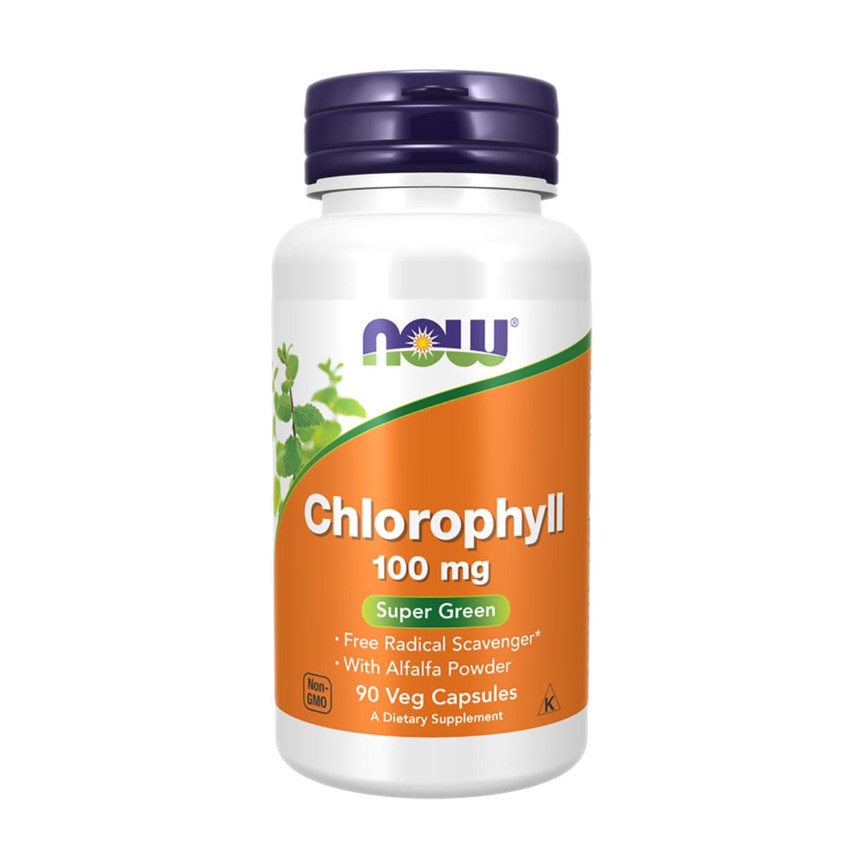 Хлорофіл NOW foods Chlorophyll 100 мг, 90 капсул